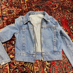 Brandy Melville cropped denim jacket